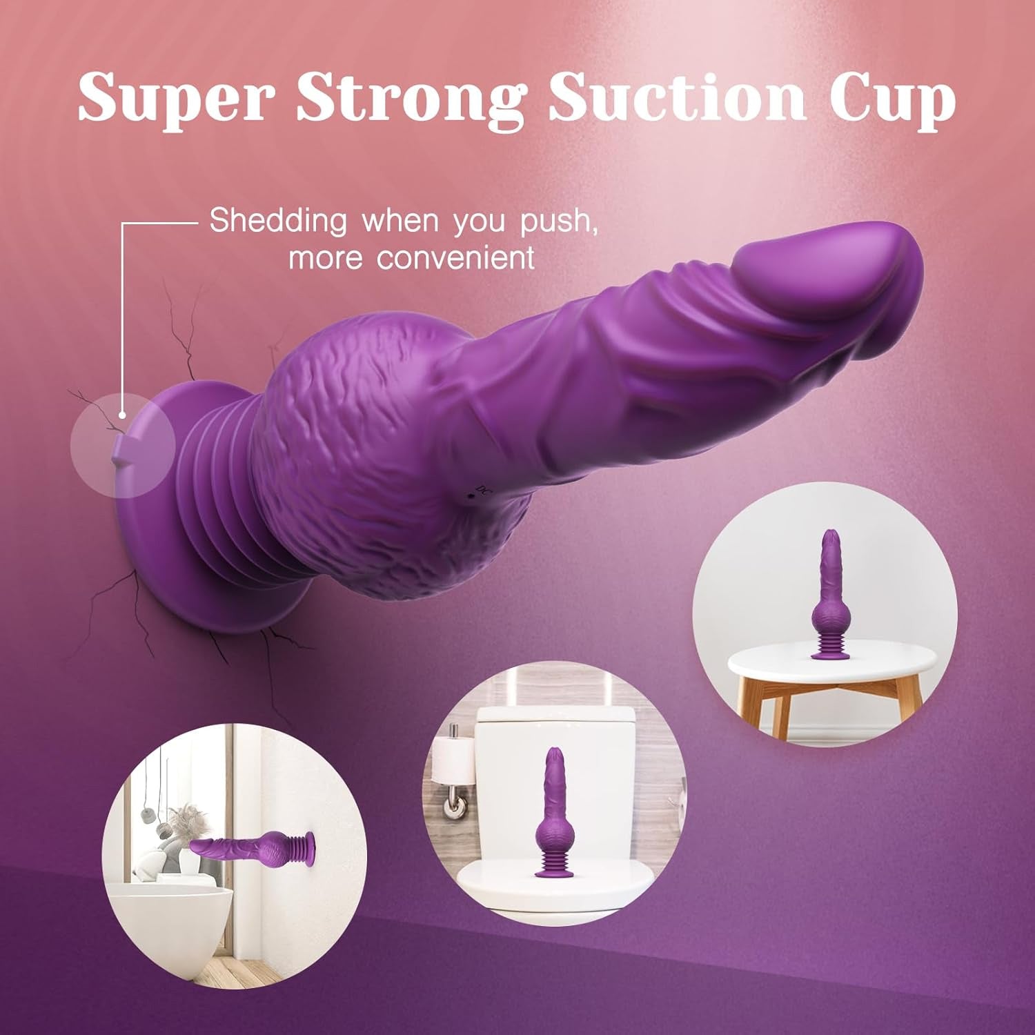 Drillme Thrusting Dildo Vibrator