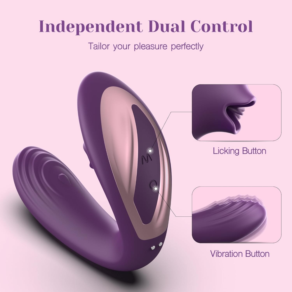 Juicy Clitoral Licking Vibrator