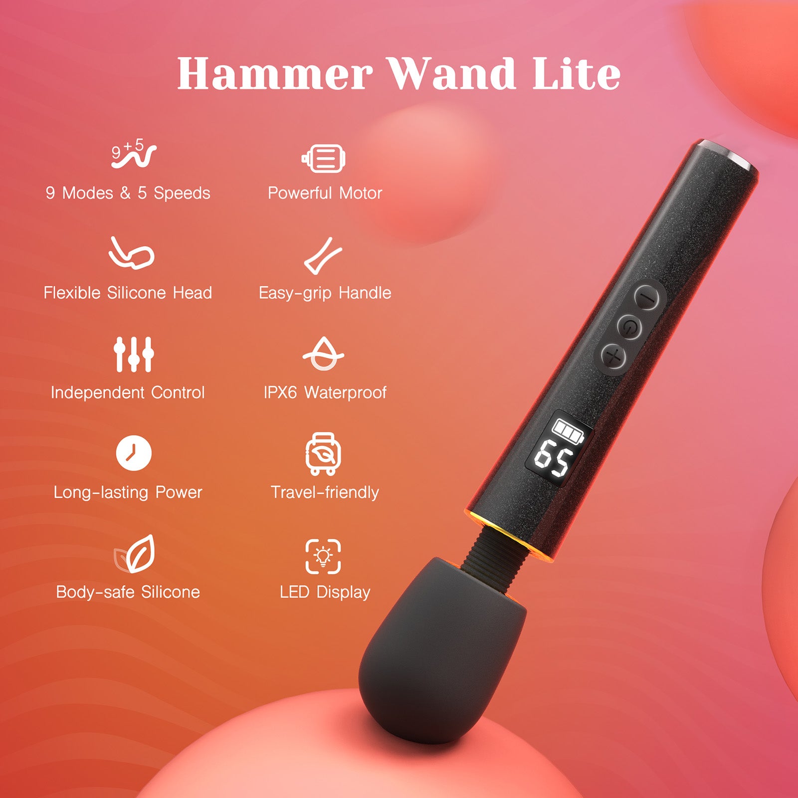 Hammer Wand Lite Vibrator