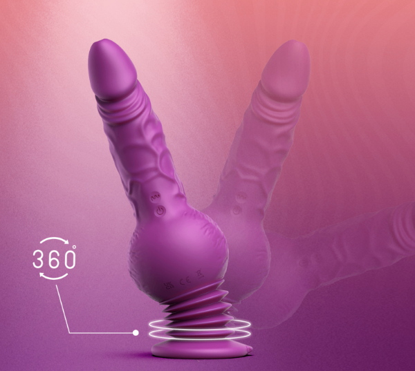 Drillme Thrusting Dildo Vibrator