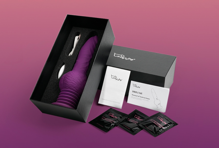 Drillme Thrusting Dildo Vibrator