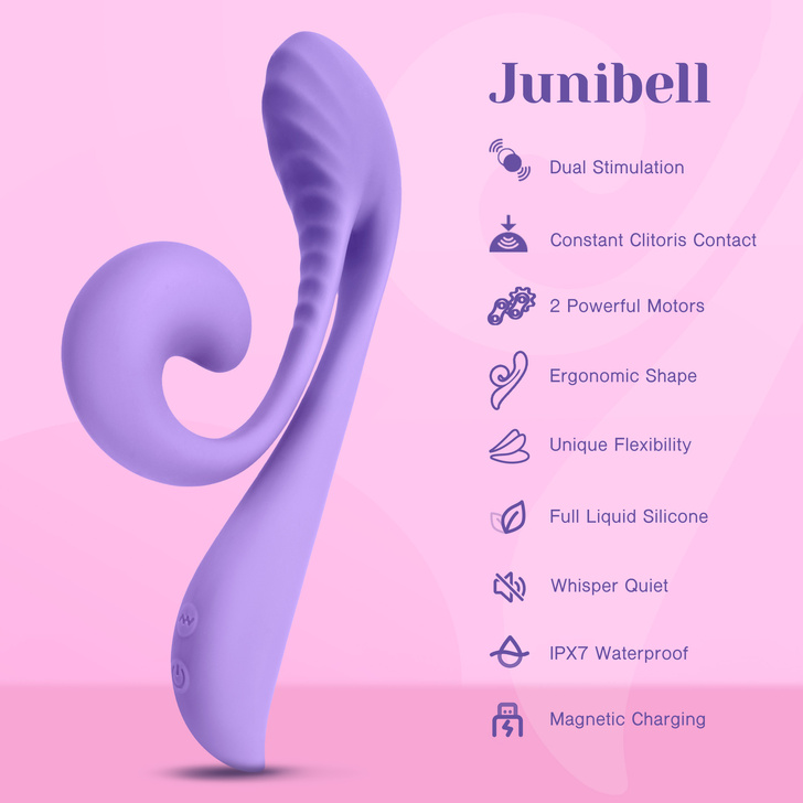 Junibell Clitoral Rabbit Vibrator