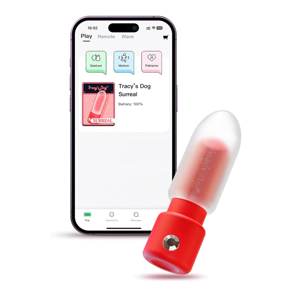 Surreal App-controlled Lipstick Vibrator