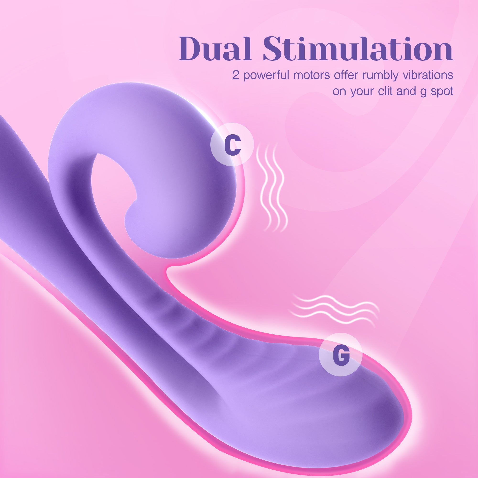 Junibell Clitoral Rabbit Vibrator