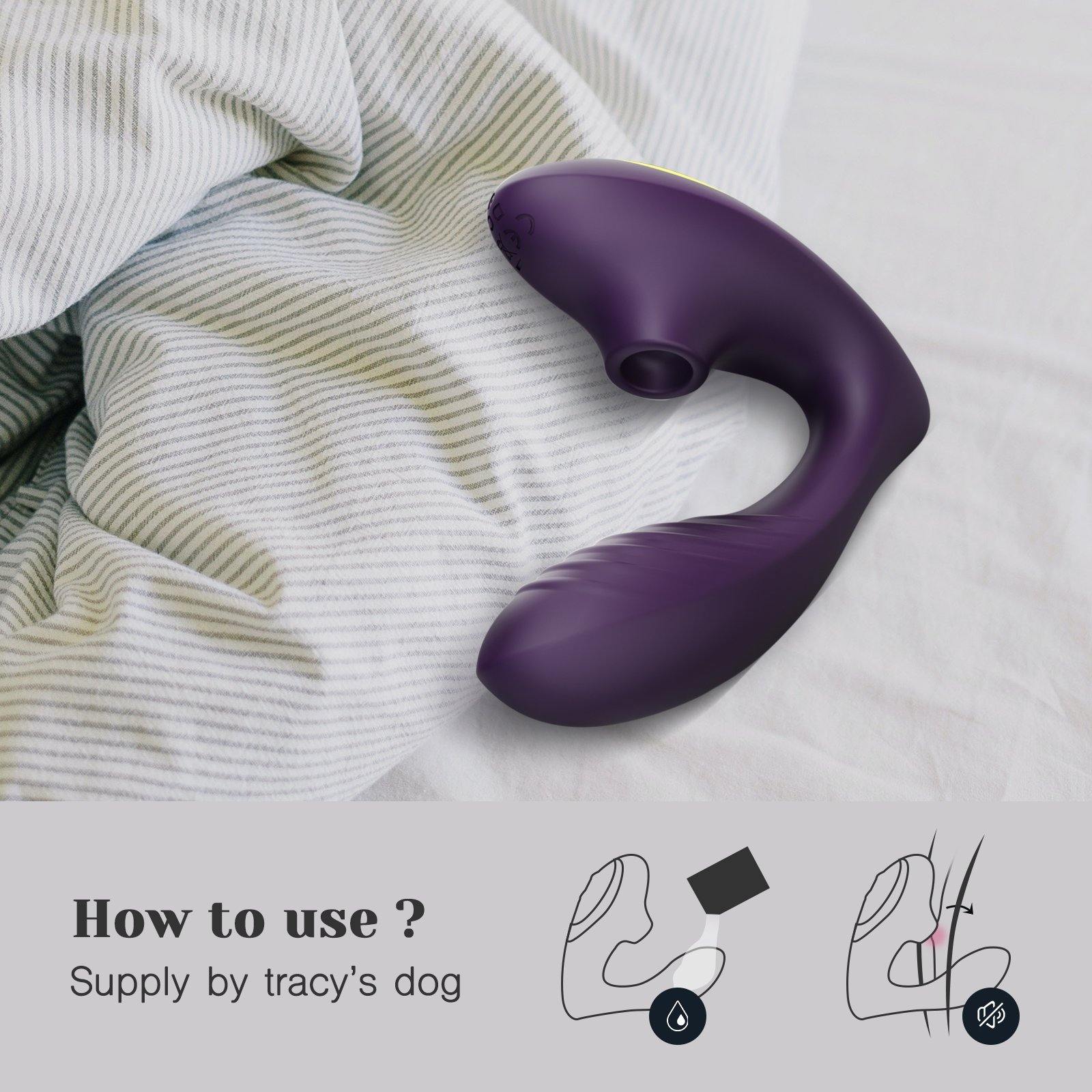Tracy's Dog Clitoral Sucking G-spot Vibrator Waterproof